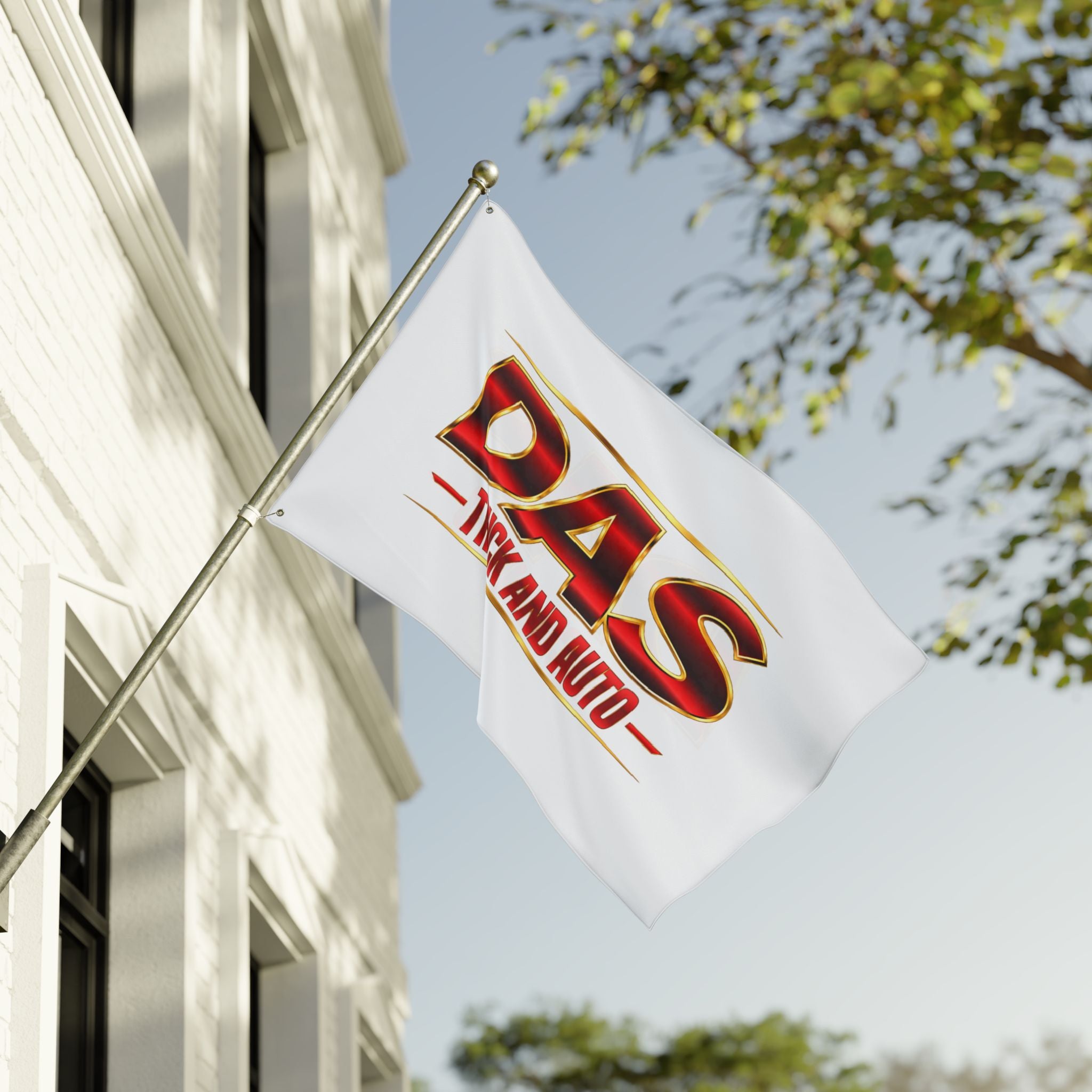 DAS Truck and Auto Double-Sided Flag