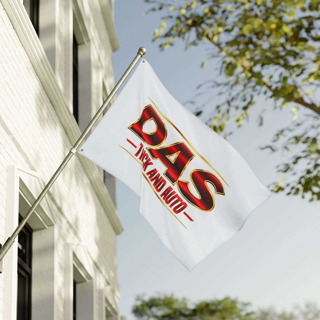 DAS Truck and Auto Double-Sided Flag