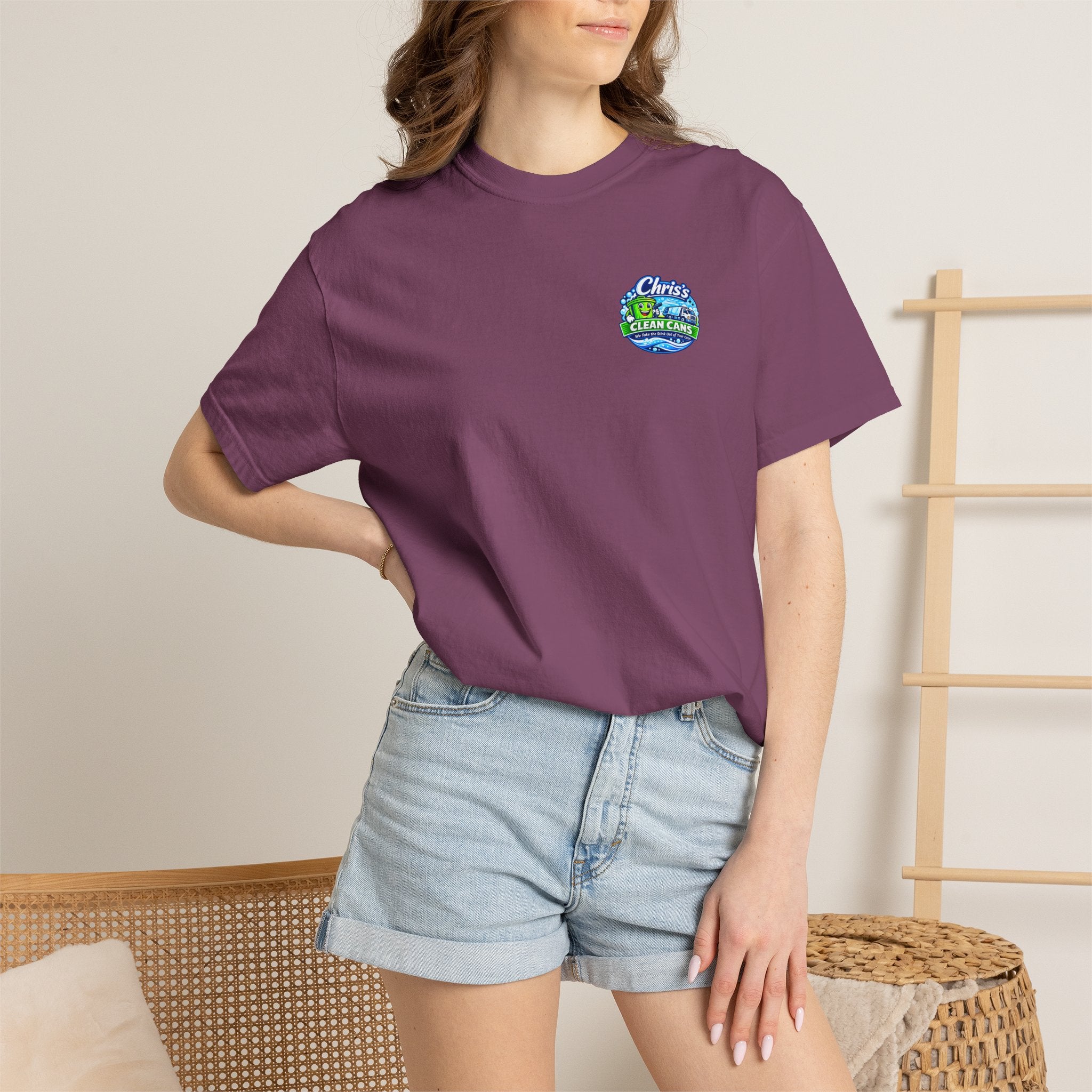 Chris's Clean Cans Crew Neck T-Shirt
