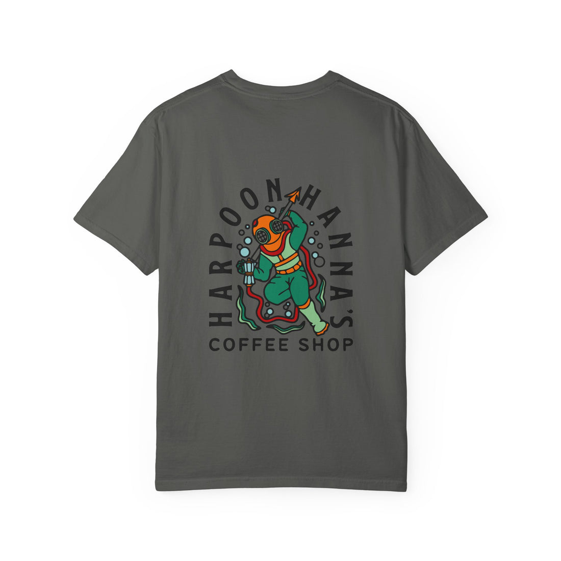 Harpoon Hanna's Colorful Diver Crew Neck T-Shirt