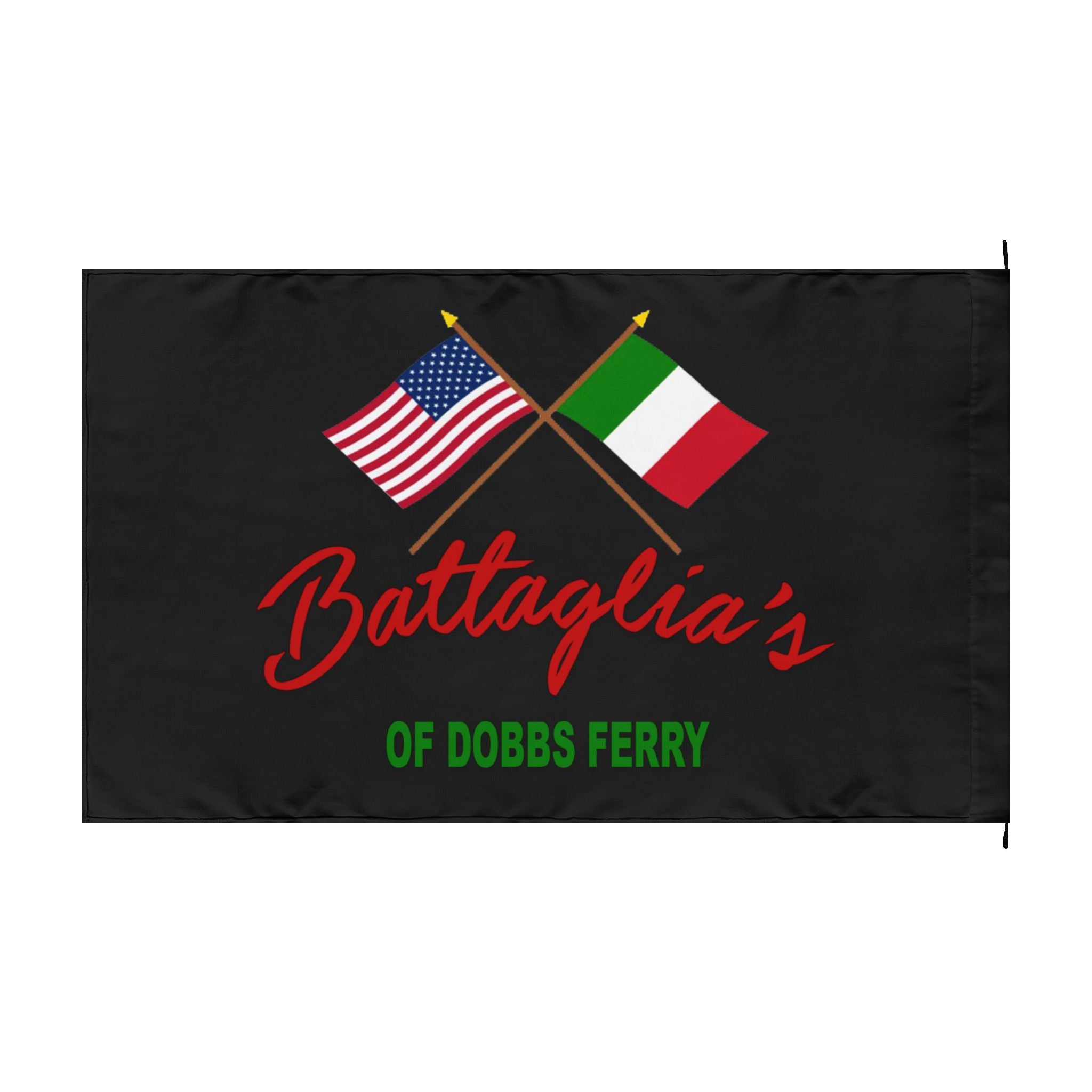 Battaglia's Deli Double-Sided Flag
