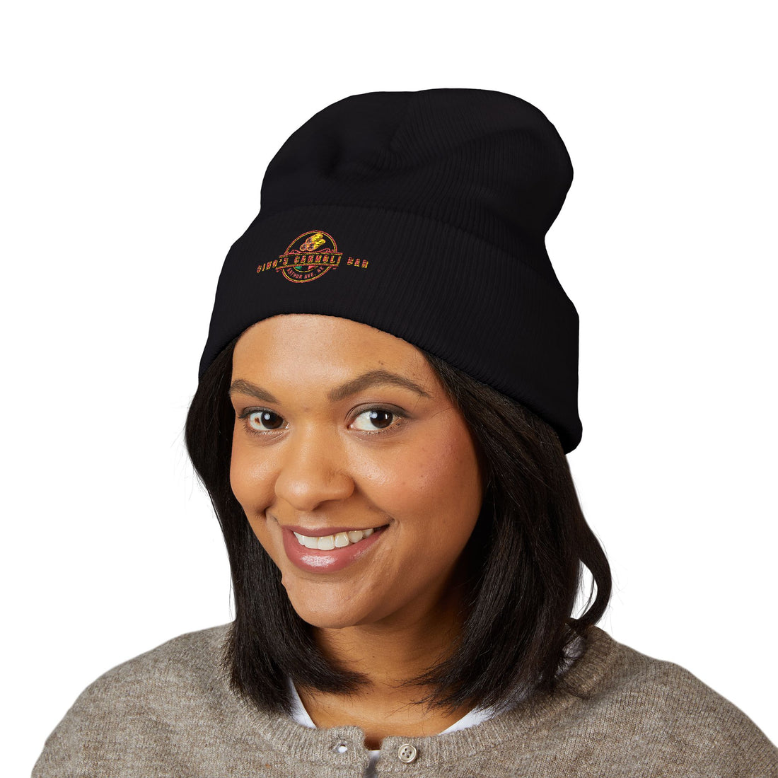 Gino's Cannoli Bar Cuffed Beanie