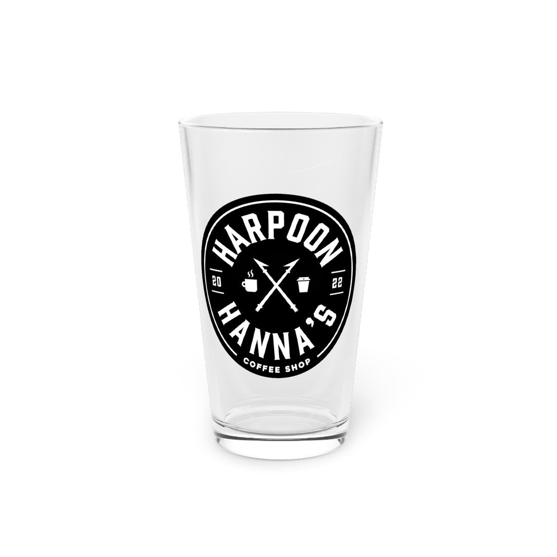 Harpoon Hanna's Coffee Shop 16oz Pint Glass