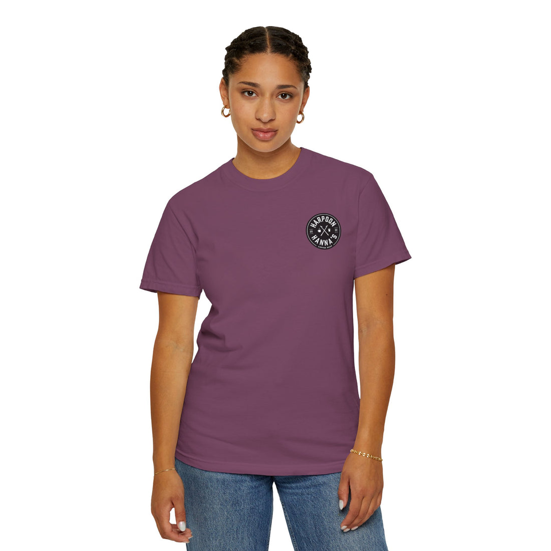 Harpoon Hanna's 'Drink or Sink' Crew Neck T-Shirt