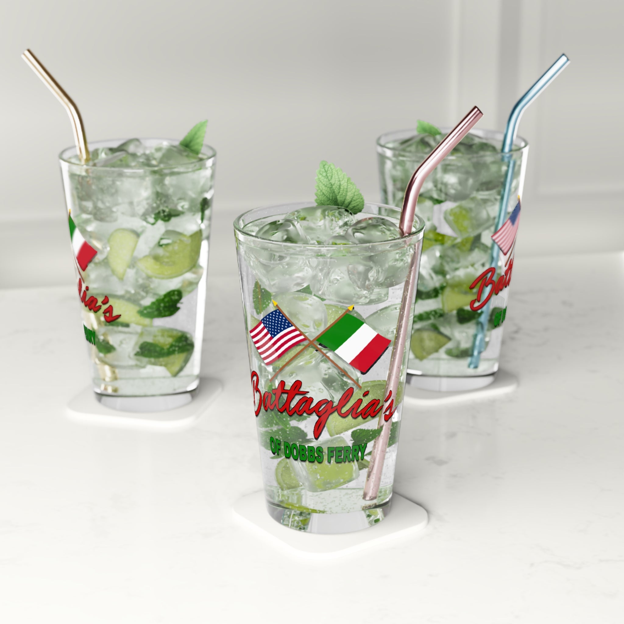 Battaglia's Deli 16oz Pint Glass