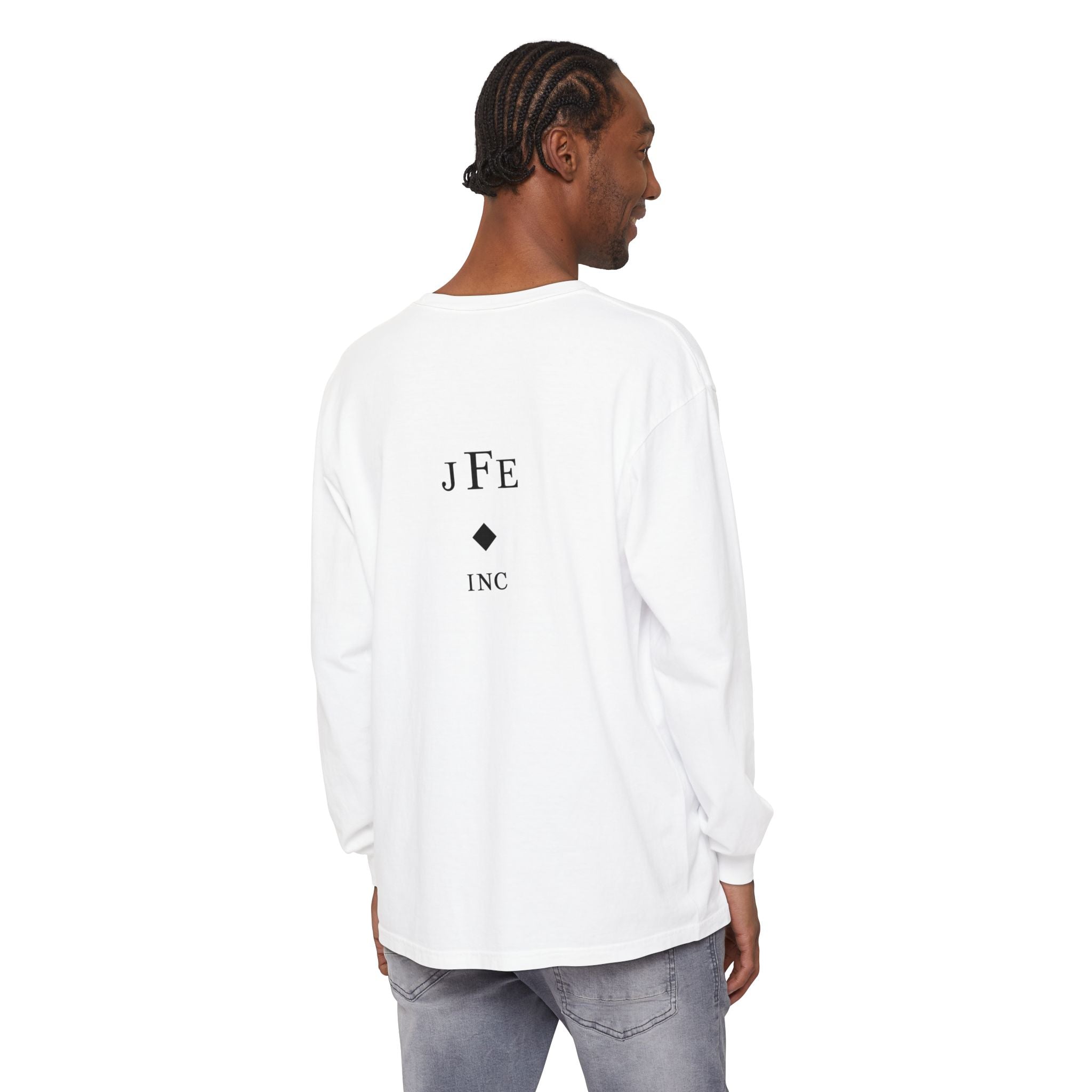 JEF Inc. Crew Neck Long Sleeve Tee