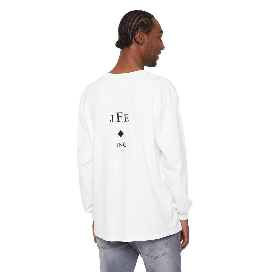 JEF Inc. Crew Neck Long Sleeve Tee
