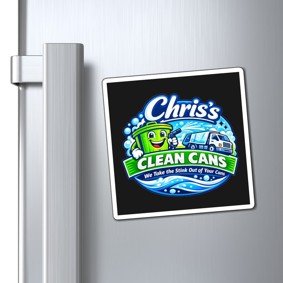 Chris's Clean Cans Magnet