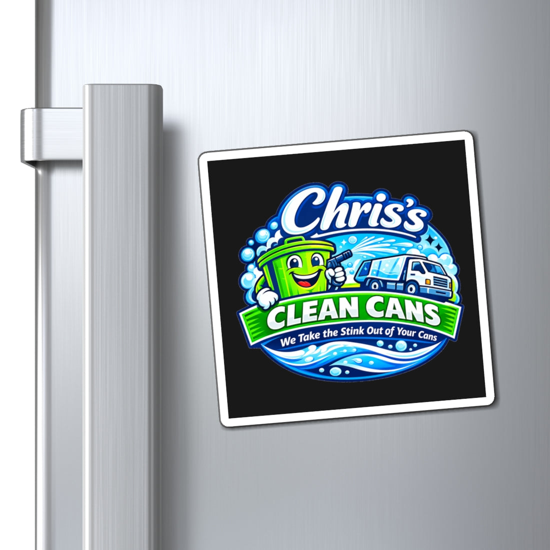 Chris's Clean Cans Magnet