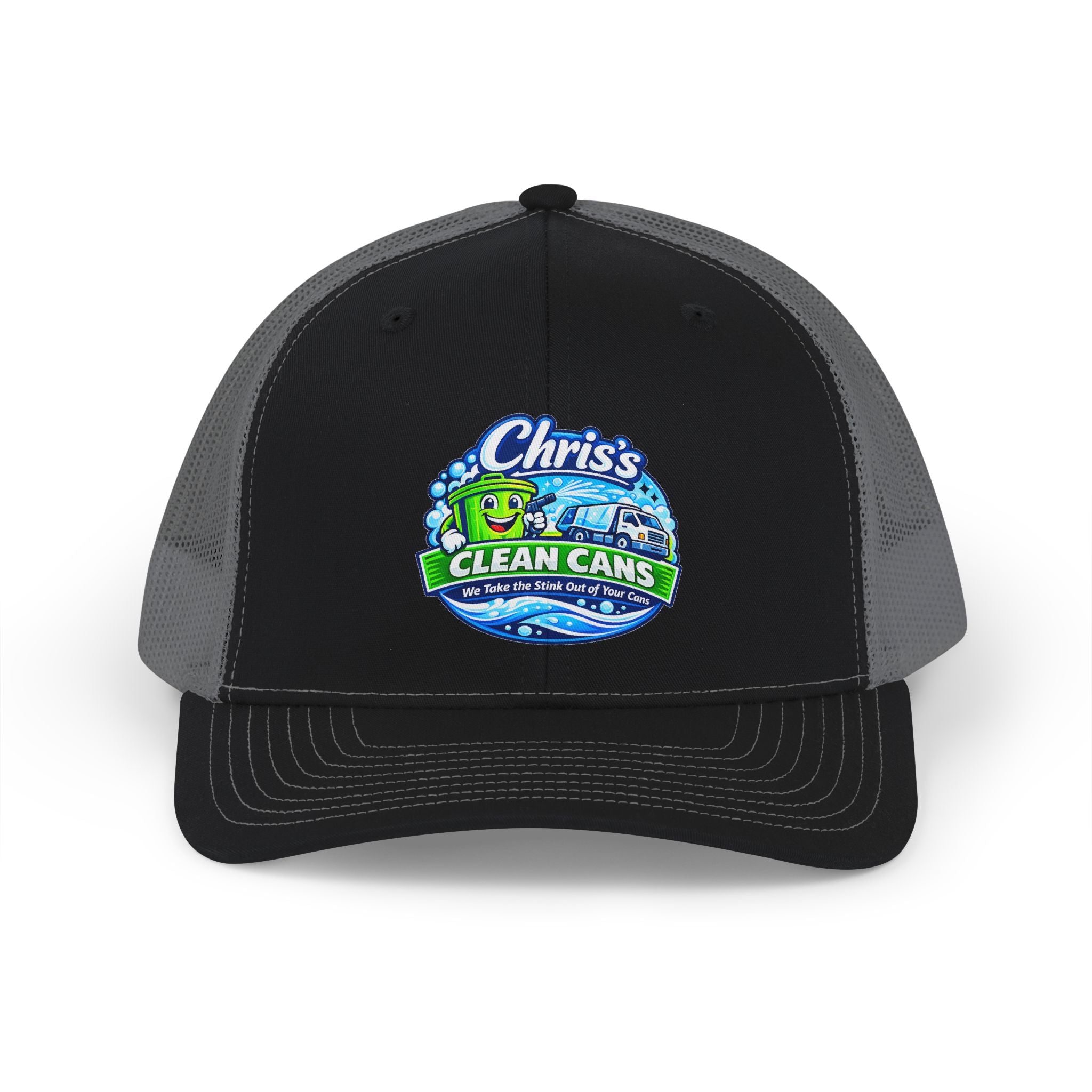Chris's Clean Cans Snapback Trucker Cap