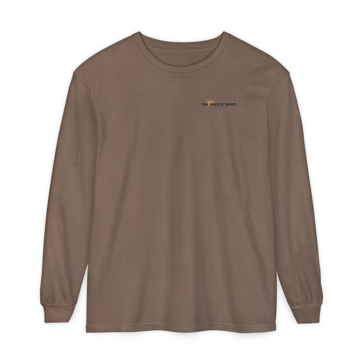 Electric Beach Long Sleeve Crew Neck T-Shirt