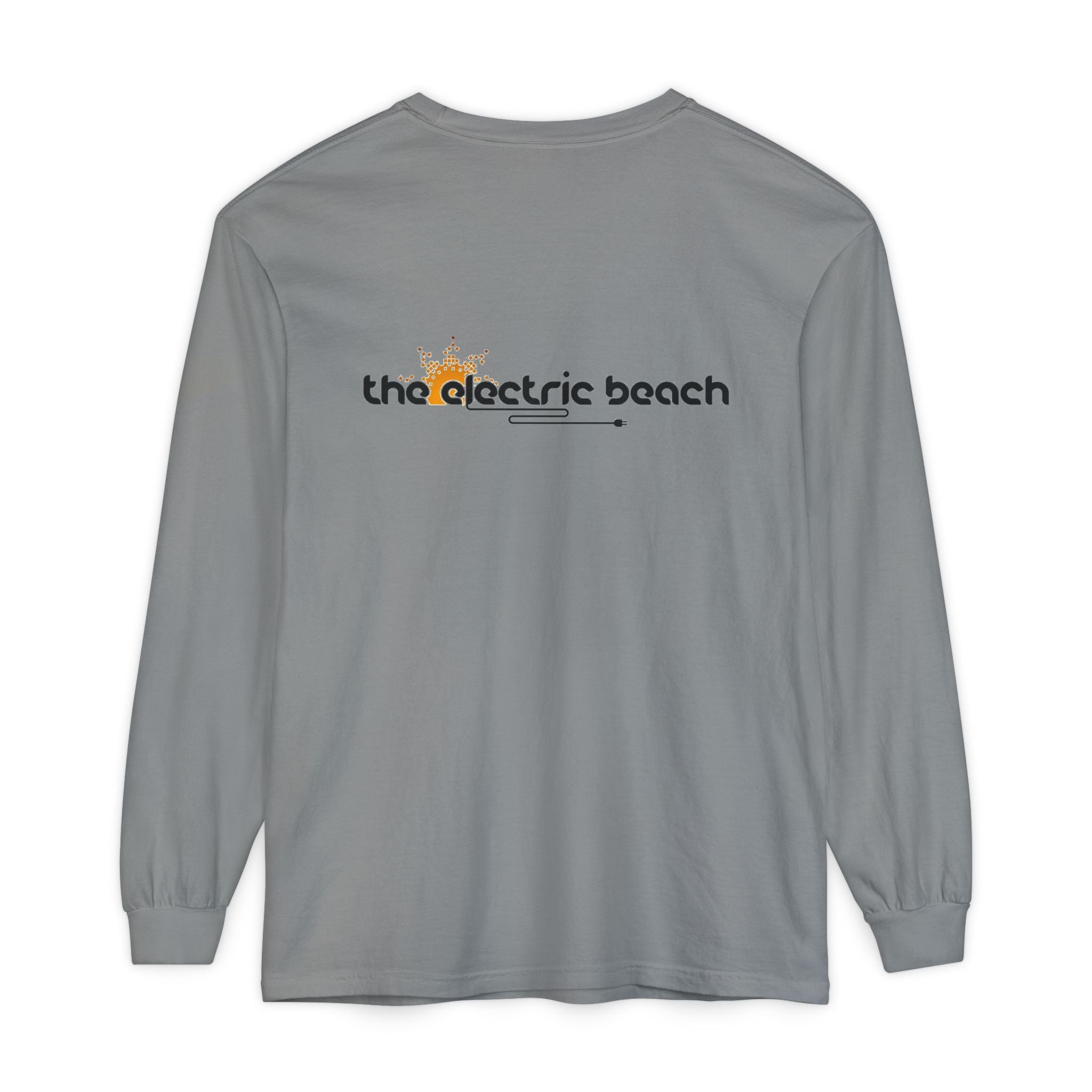 Electric Beach Long Sleeve Crew Neck T-Shirt