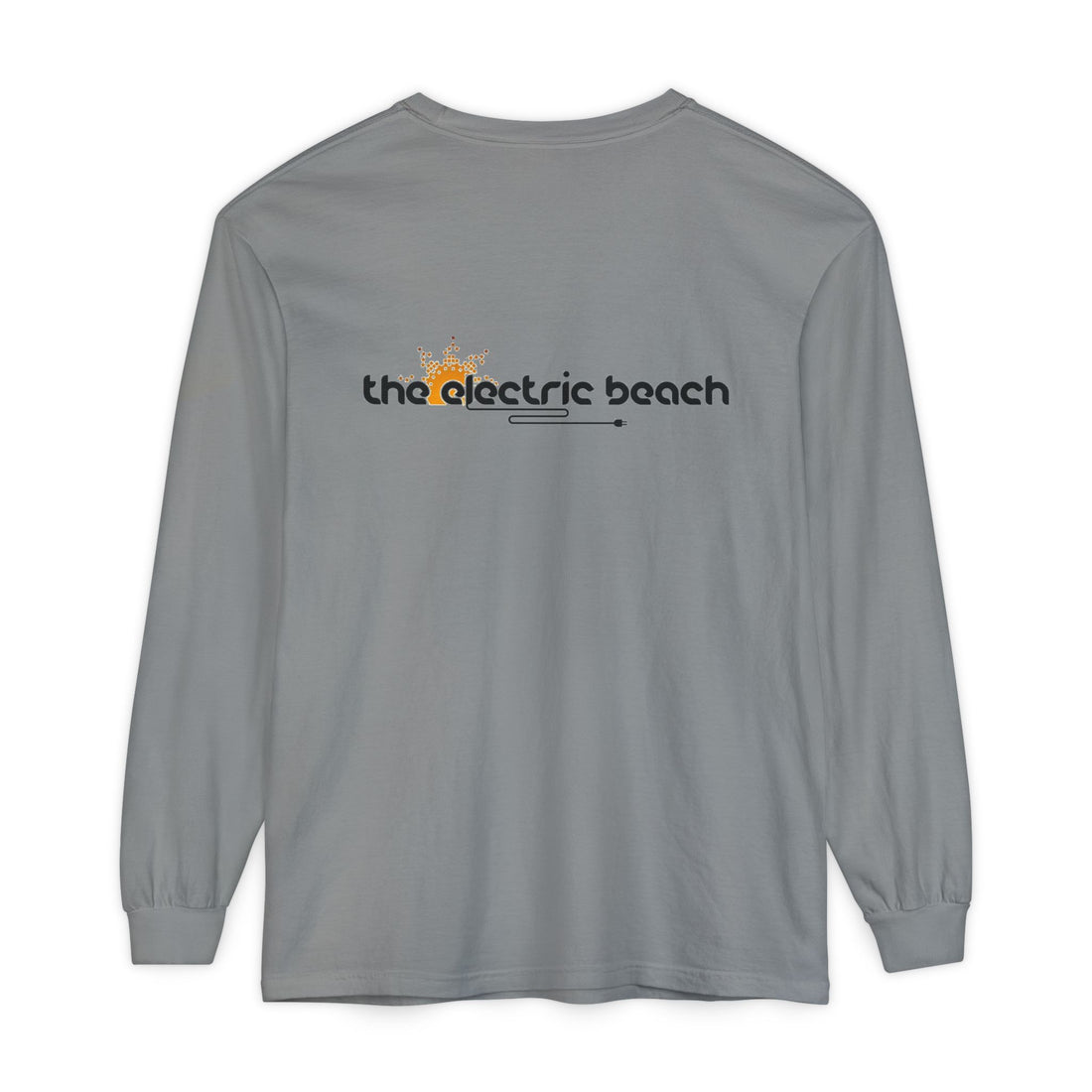 Electric Beach Long Sleeve Crew Neck T-Shirt