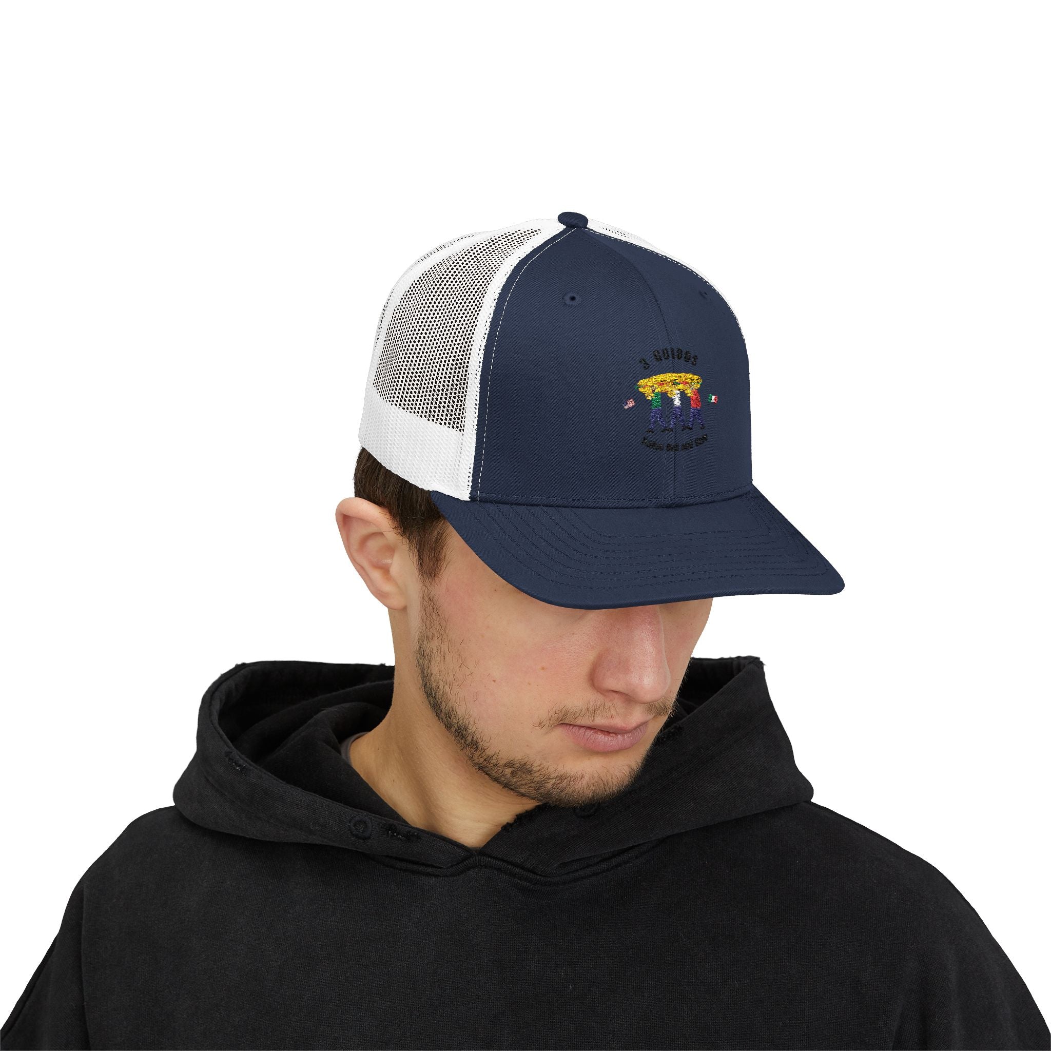3 Guidos Trucker Hat