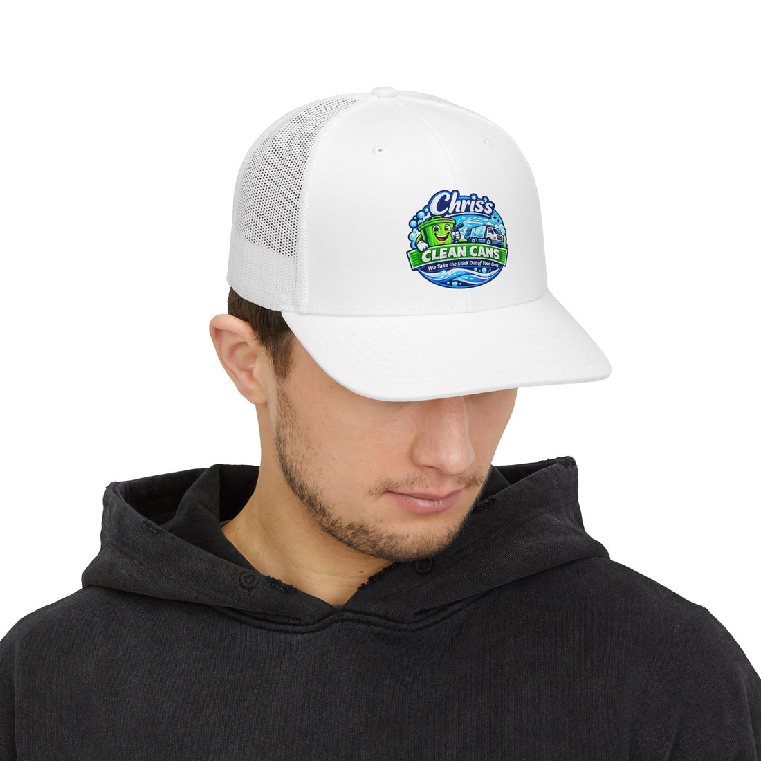 Chris's Clean Cans Snapback Trucker Cap