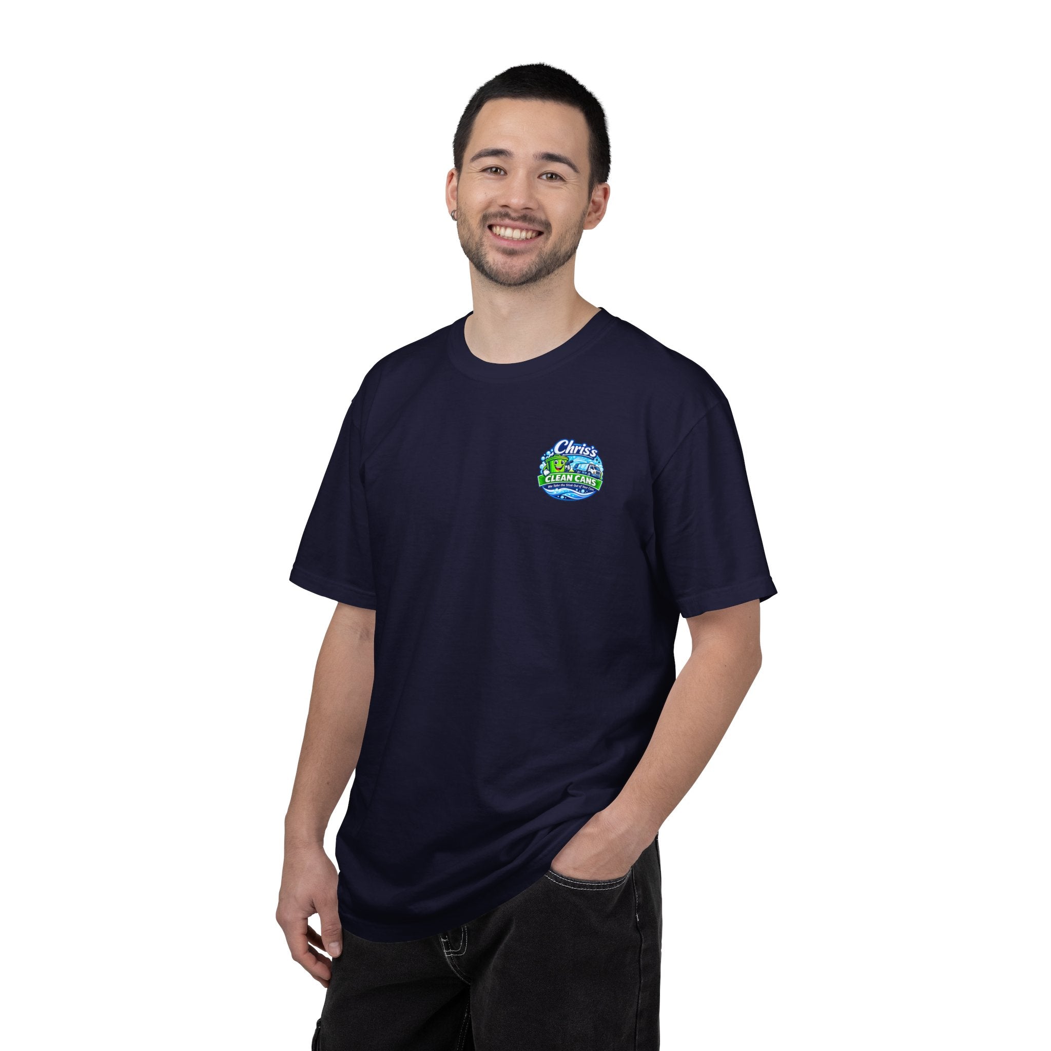 Chris's Clean Cans Crew Neck T-Shirt