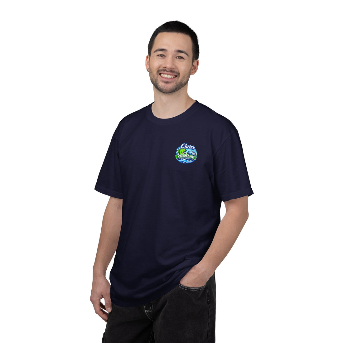 Chris's Clean Cans Crew Neck T-Shirt