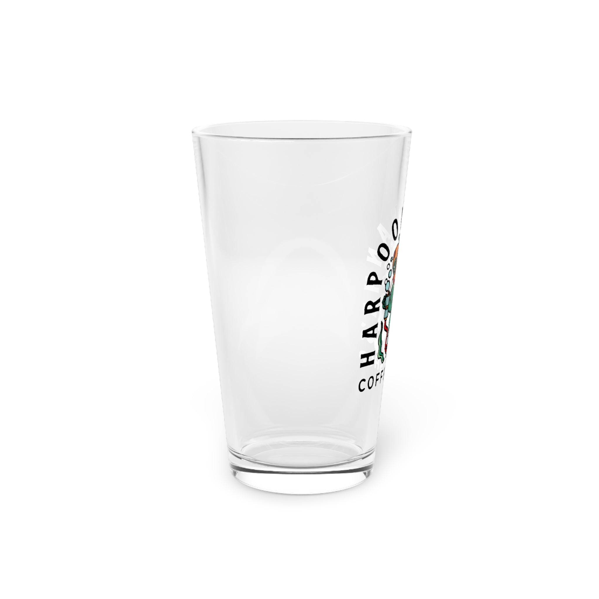Harpoon Hannah’s Colorful Diver 16oz Pint Glass