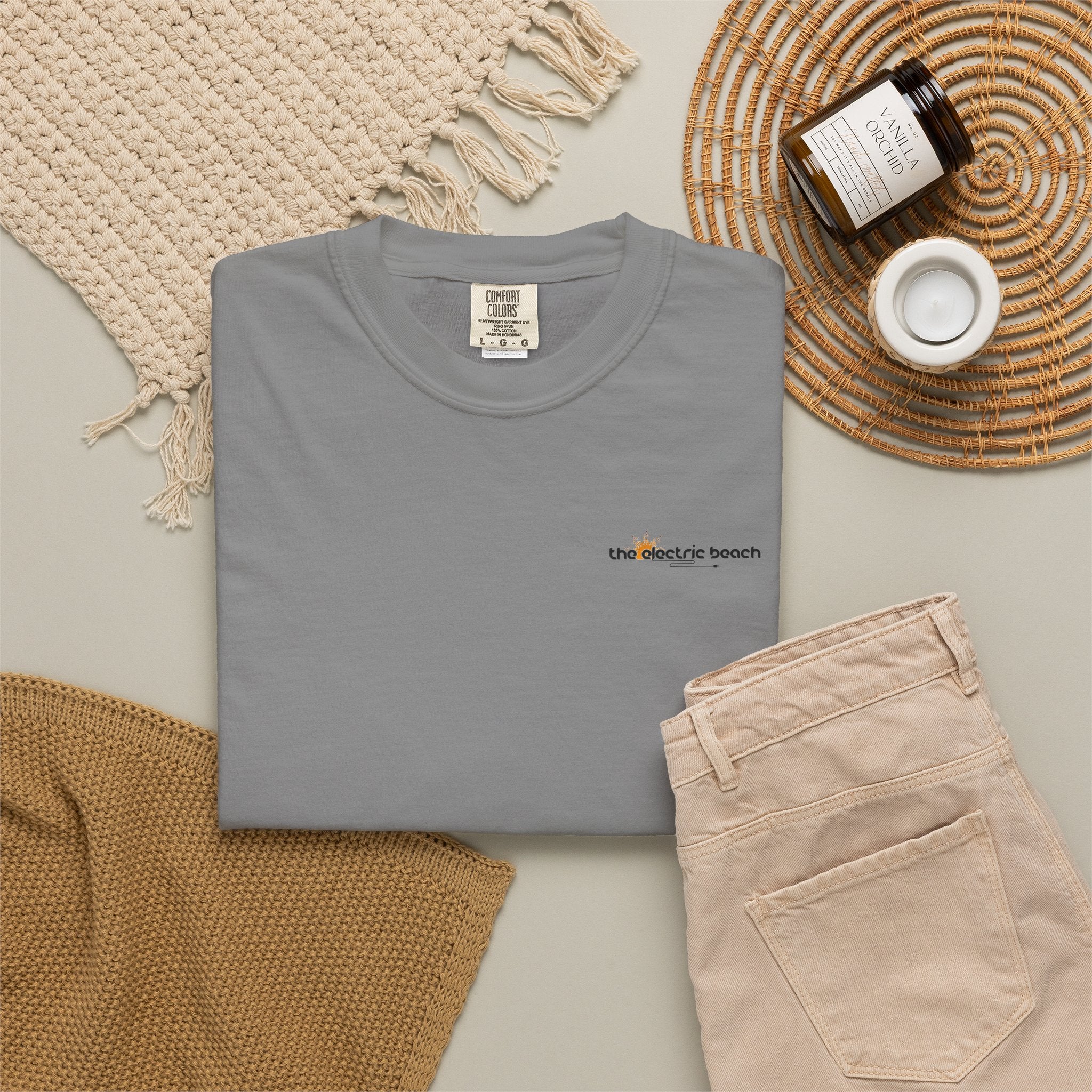 Electric Beach Crew Neck T-Shirt