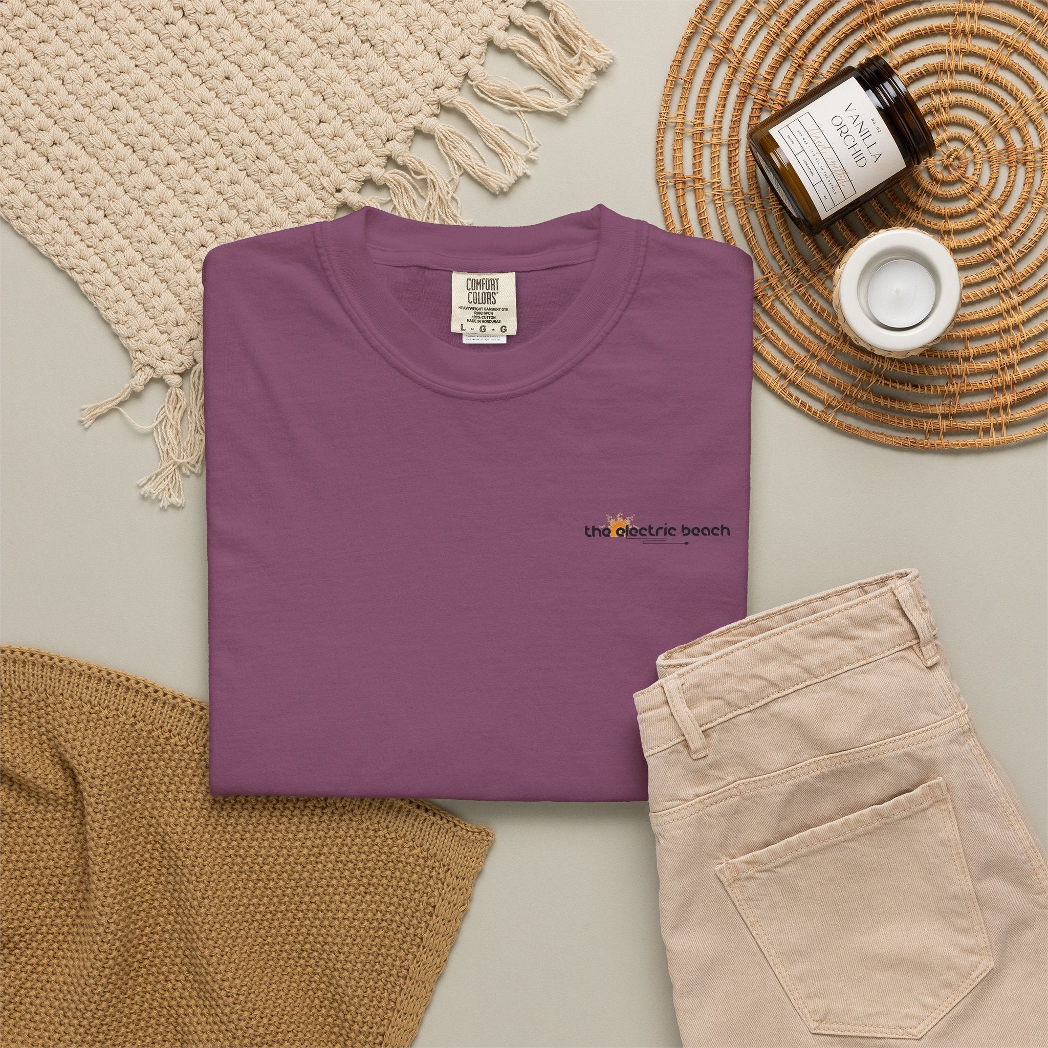 Electric Beach Crew Neck T-Shirt