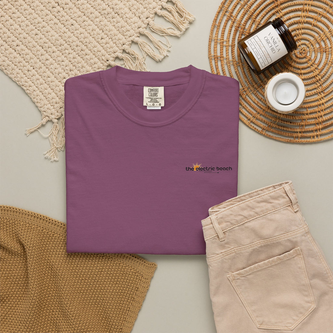 Electric Beach Crew Neck T-Shirt