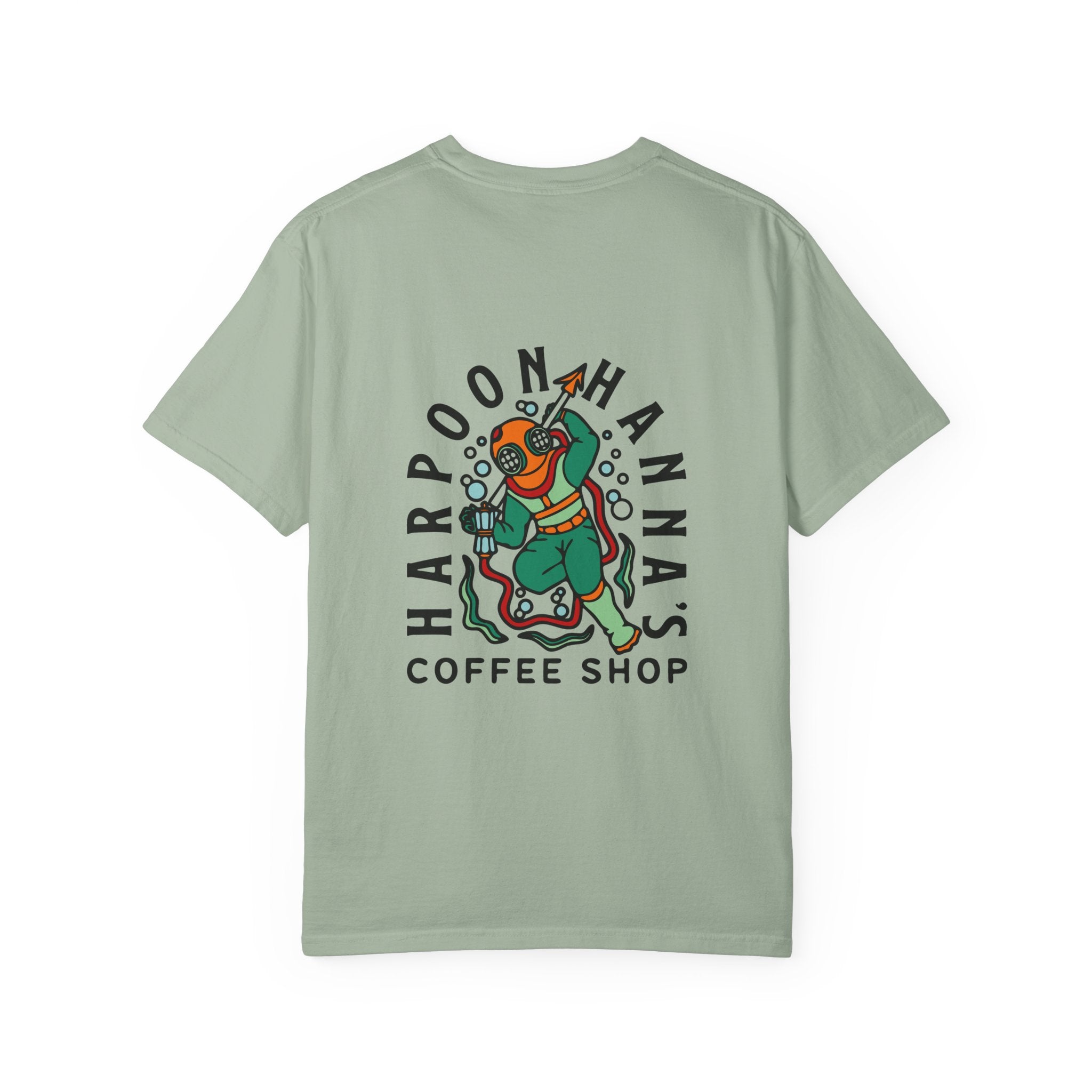 Harpoon Hanna's Colorful Diver Crew Neck T-Shirt