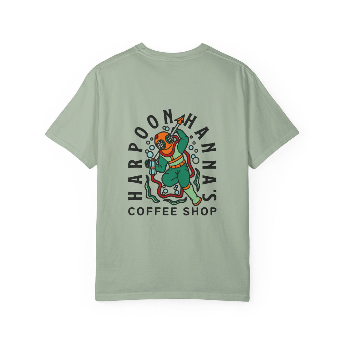 Harpoon Hanna's Colorful Diver Crew Neck T-Shirt