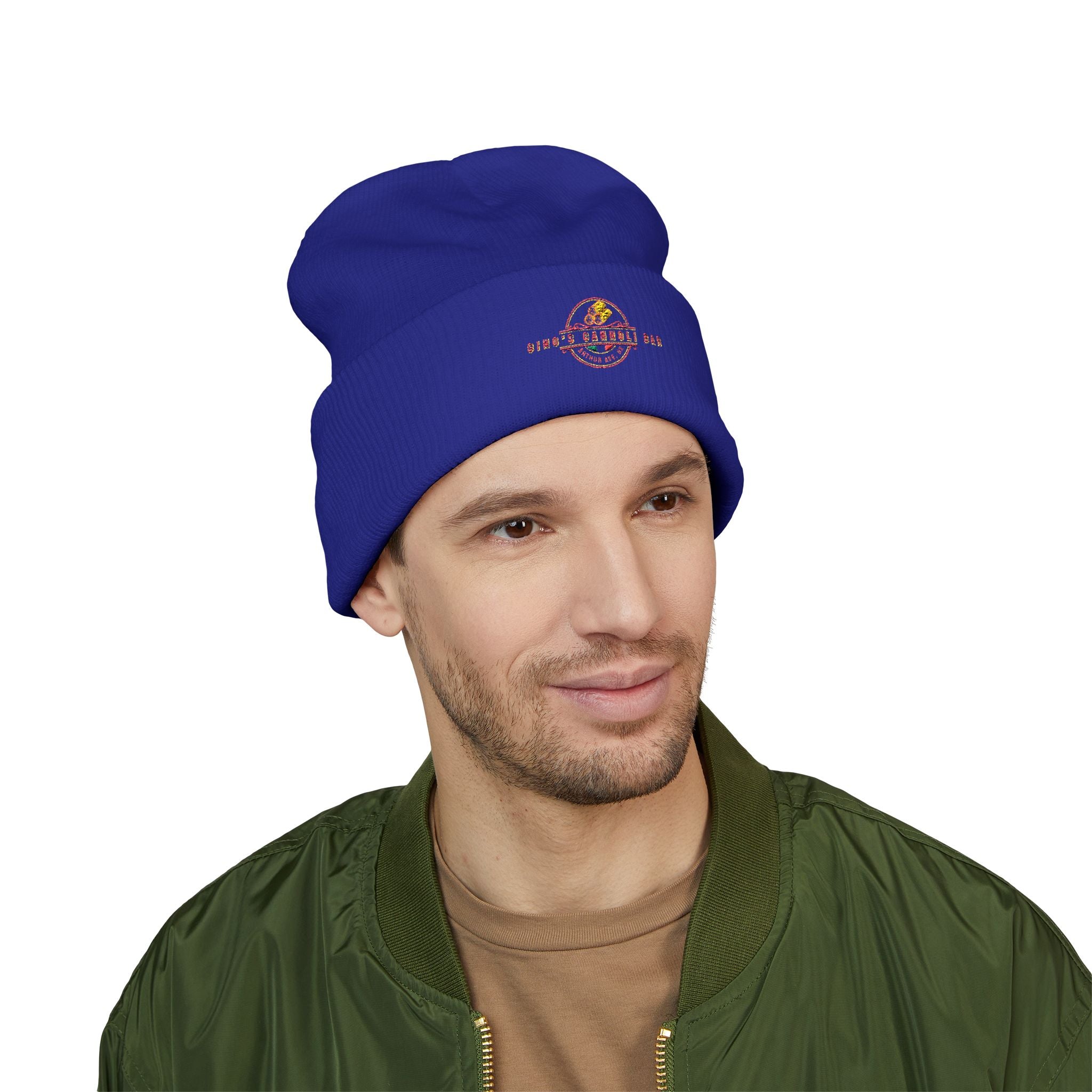 Gino's Cannoli Bar Cuffed Beanie