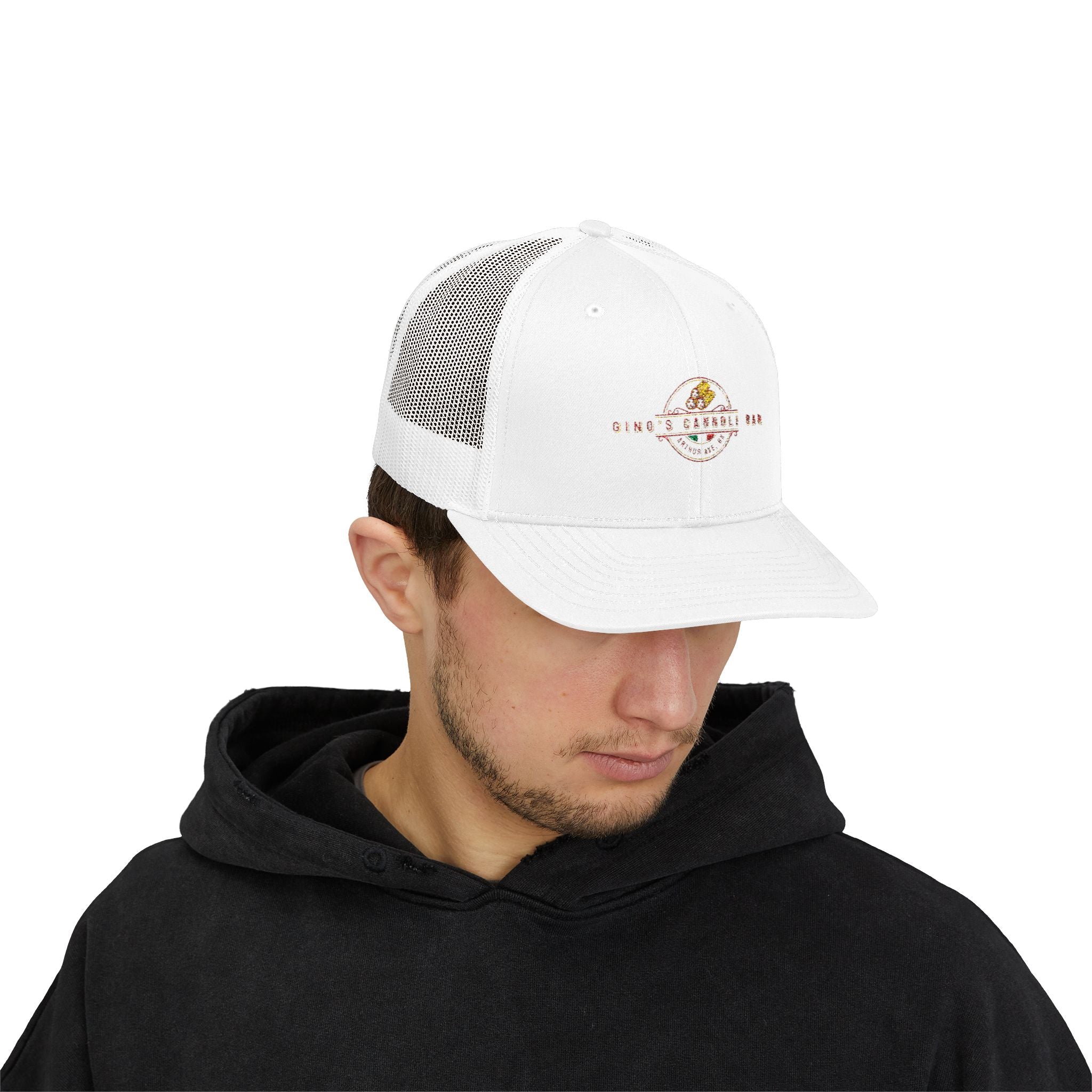 Gino's Cannoli Bar Snapback Trucker Hat