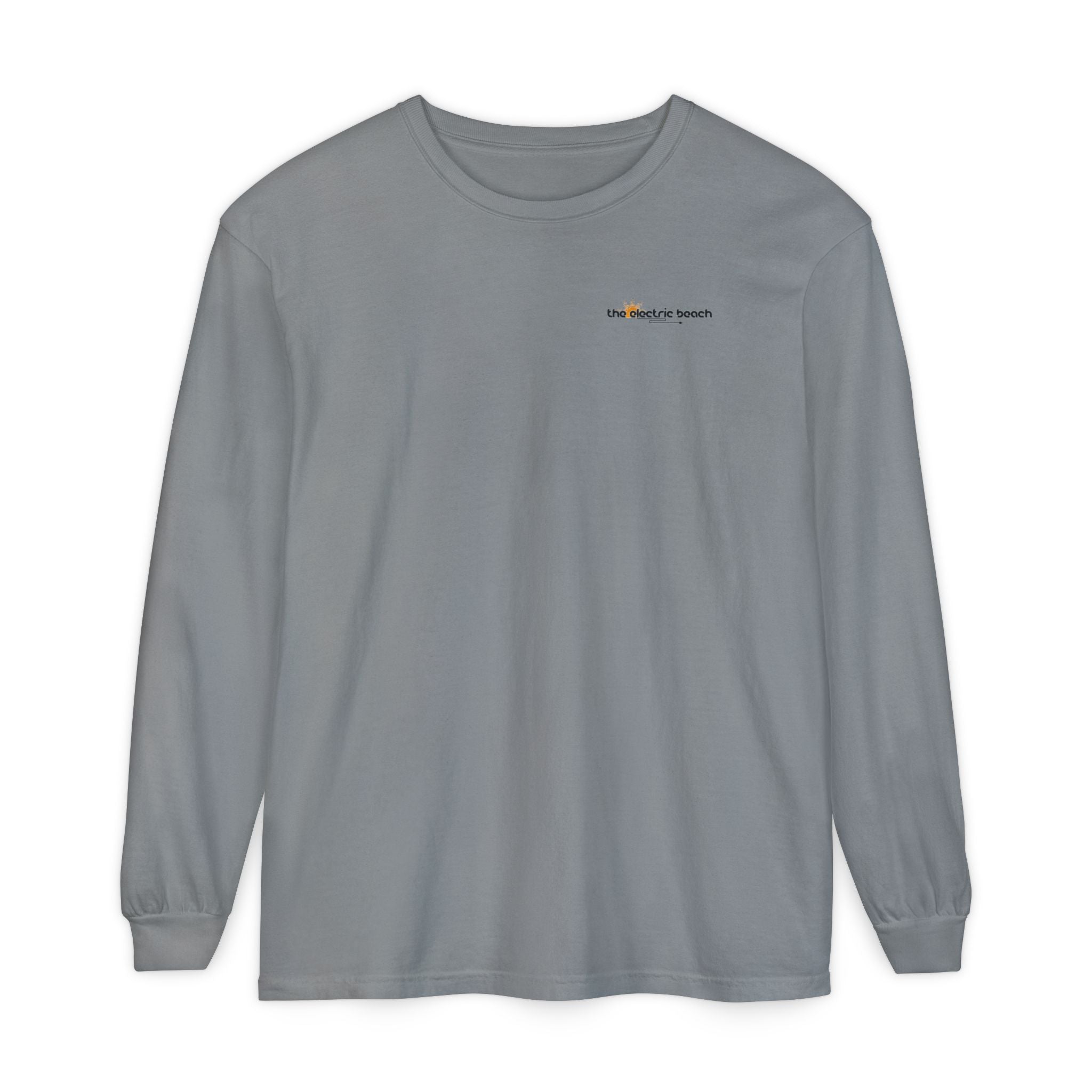 Electric Beach Long Sleeve Crew Neck T-Shirt