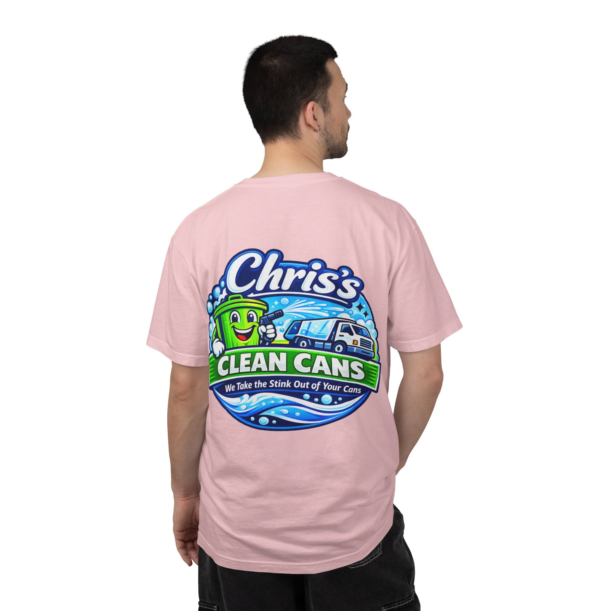 Chris's Clean Cans Crew Neck T-Shirt