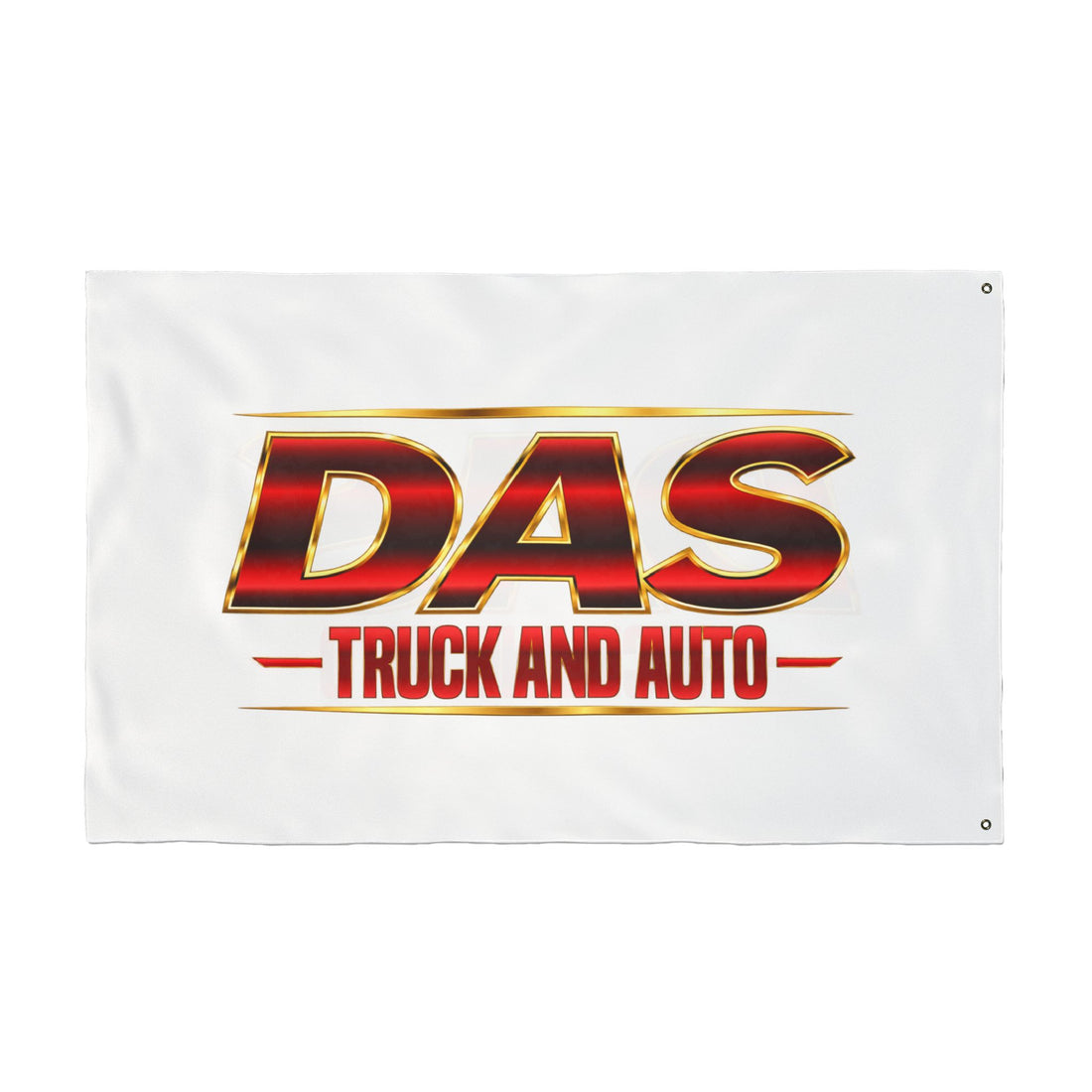 DAS Truck and Auto Double-Sided Flag