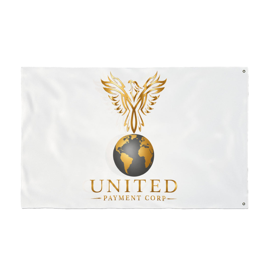 United Payment Corp Double-Sided Flag