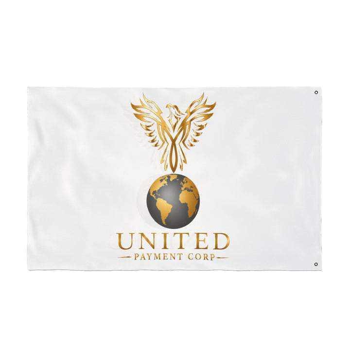 United Payment Corp Double-Sided Flag