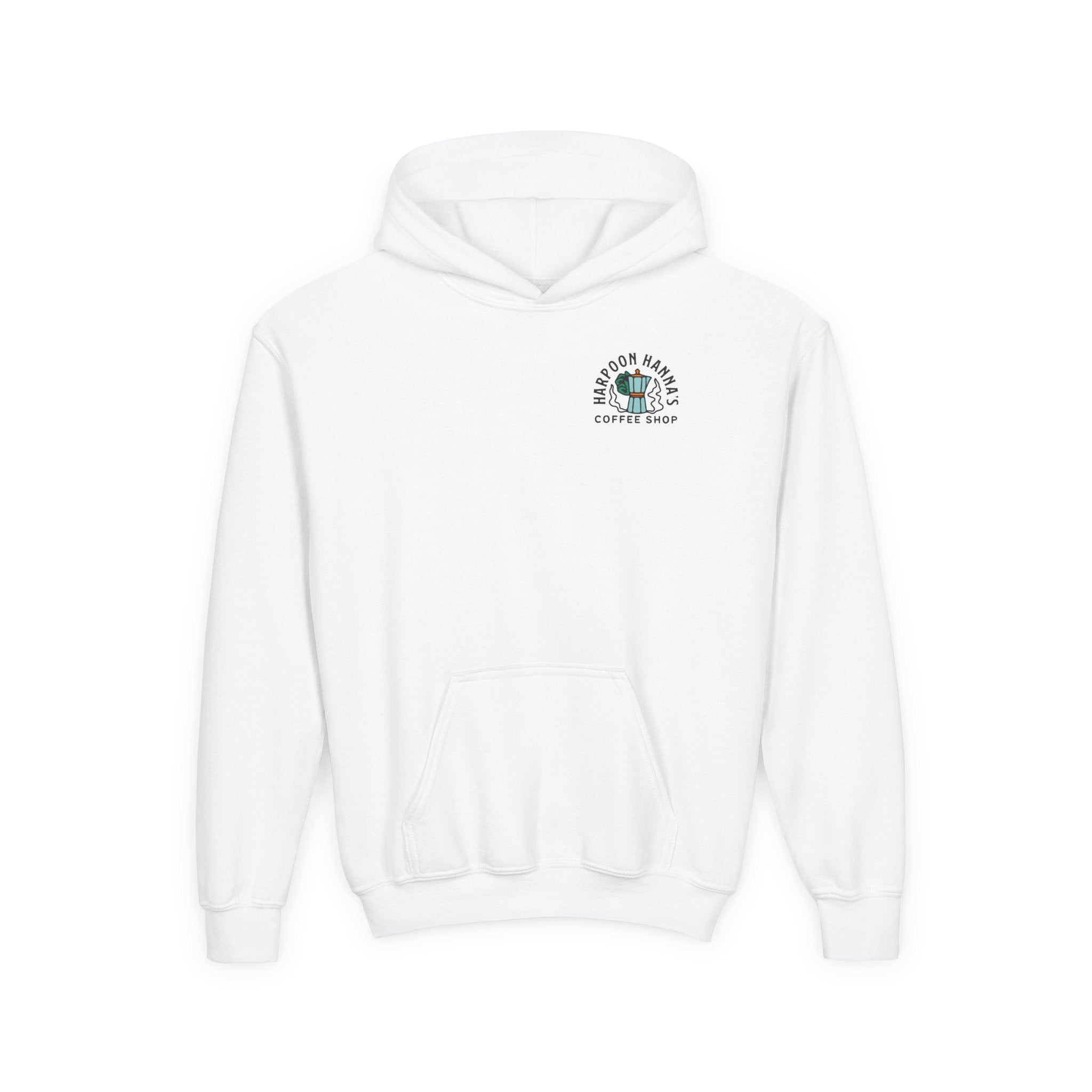 Harpoon Hanna's Retro Moka Pot Youth Hoodie