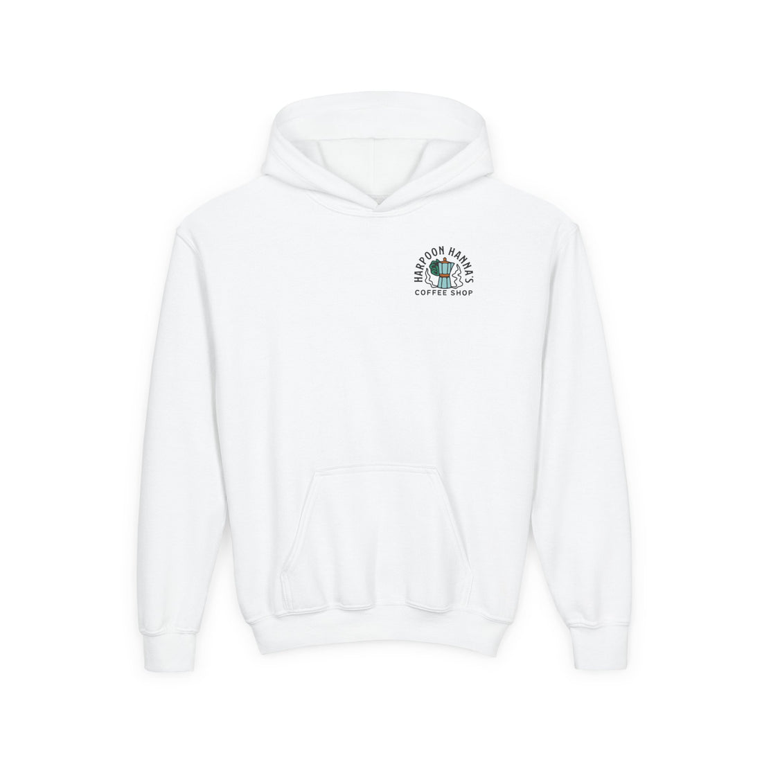 Harpoon Hanna's Retro Moka Pot Youth Hoodie
