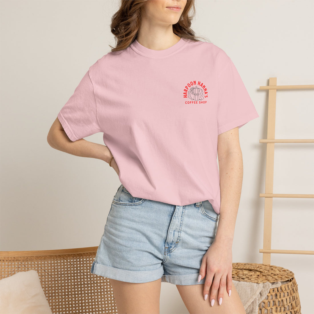 Harpoon Hanna's Moka Pot Crew Neck T-Shirt