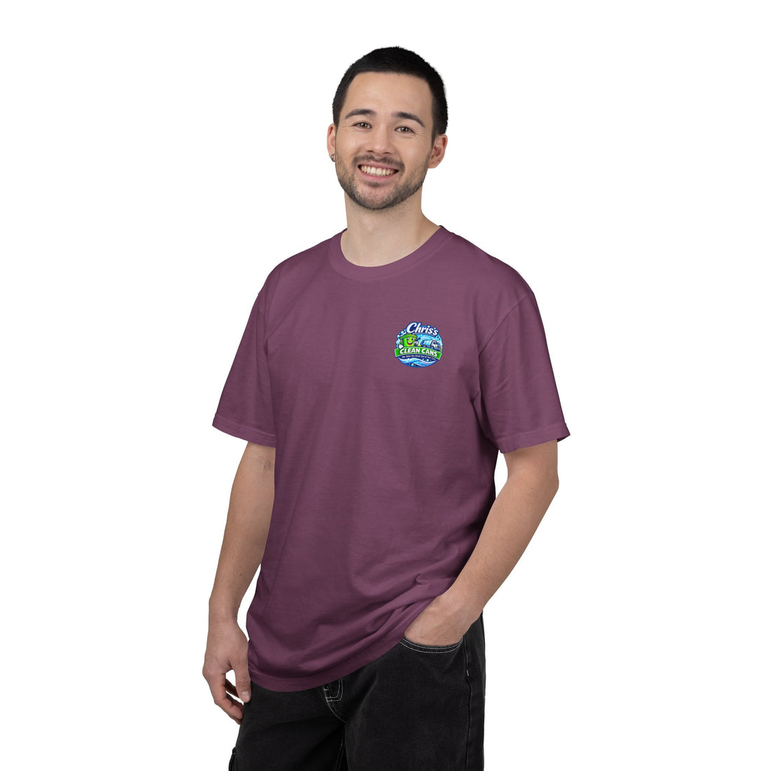 Chris's Clean Cans Crew Neck T-Shirt