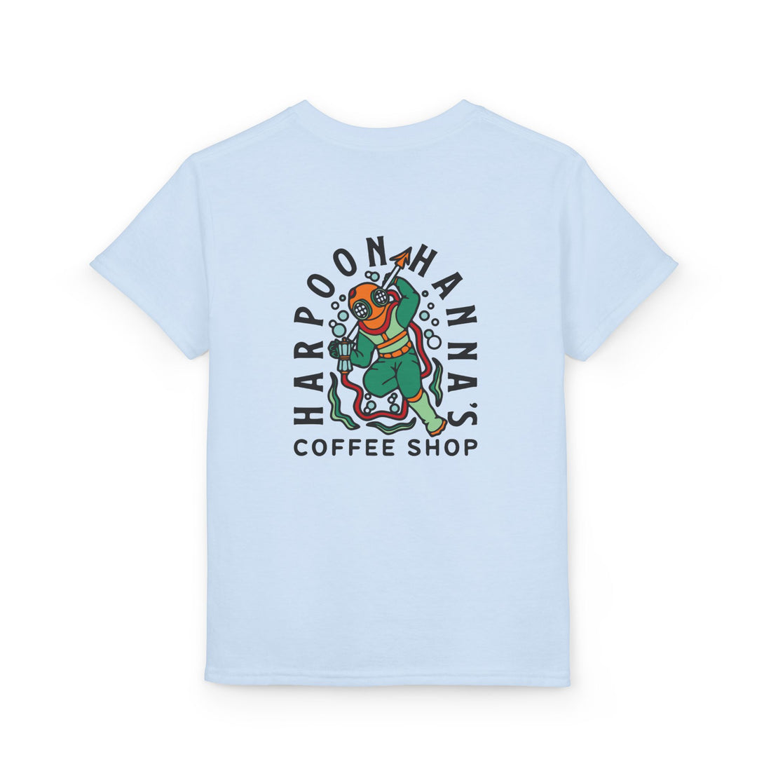 Harpoon Hannah’s Colorful Diver Youth T‑Shirt