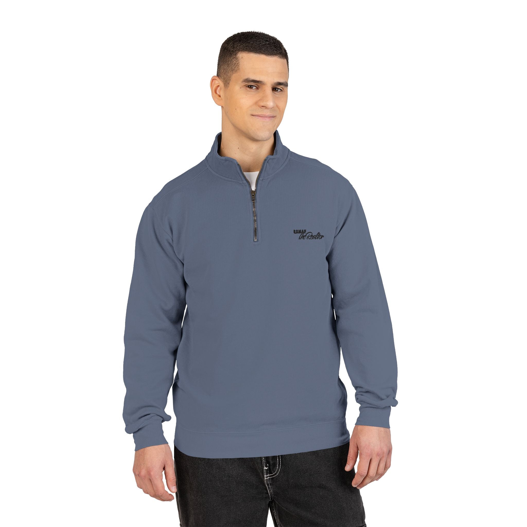 Roman The Realtor Quarter-Zip Sweatshirt