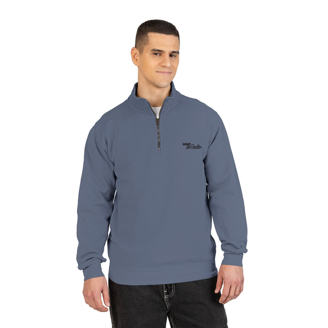 Roman The Realtor Quarter-Zip Sweatshirt