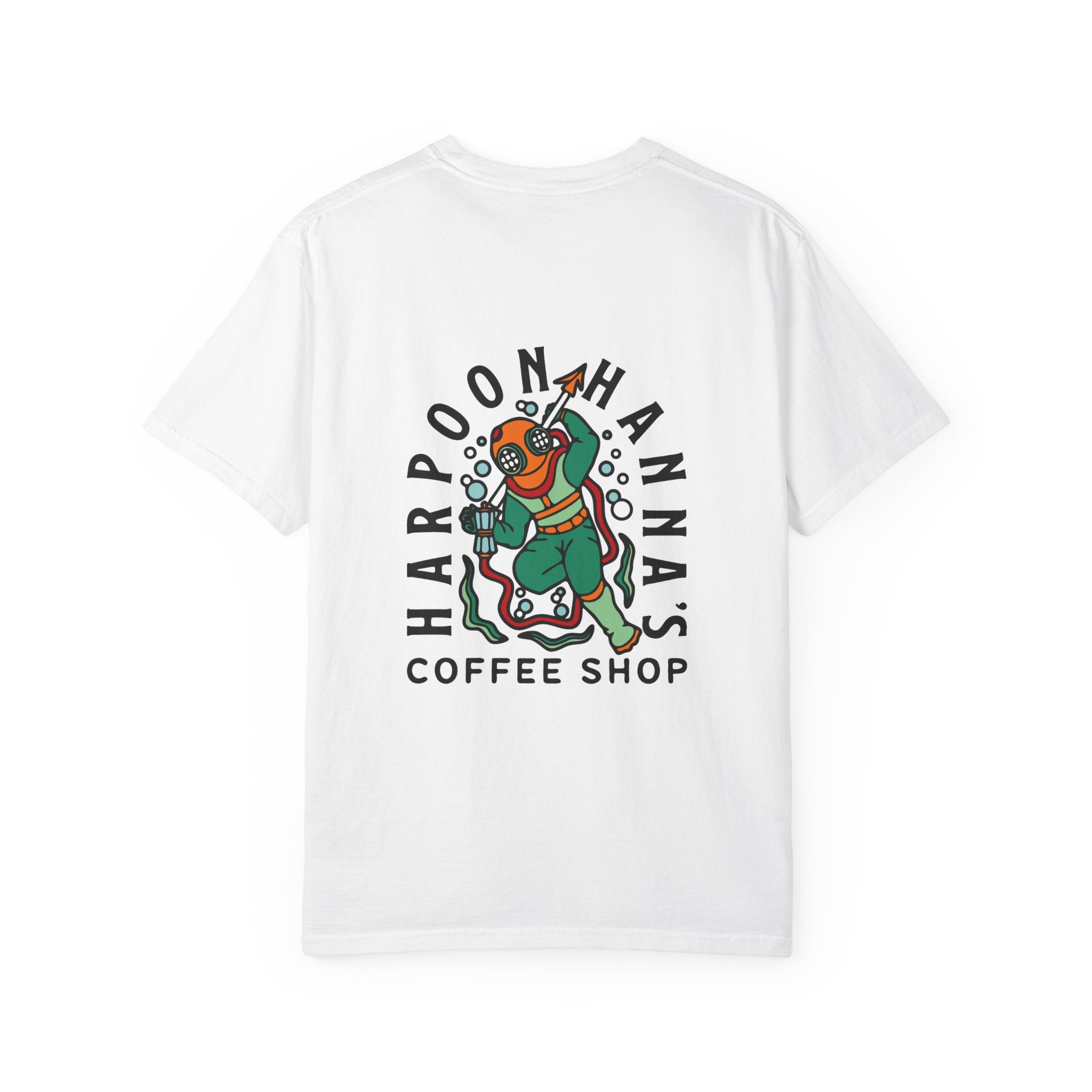 Harpoon Hanna's Colorful Diver Crew Neck T-Shirt