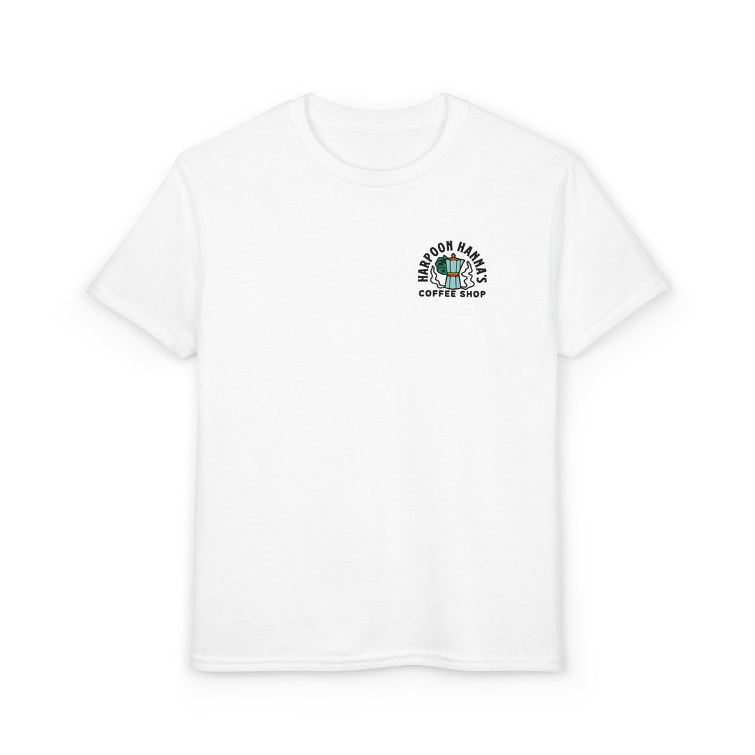 Harpoon Hanna's Retro Moka Pot Youth T-Shirt