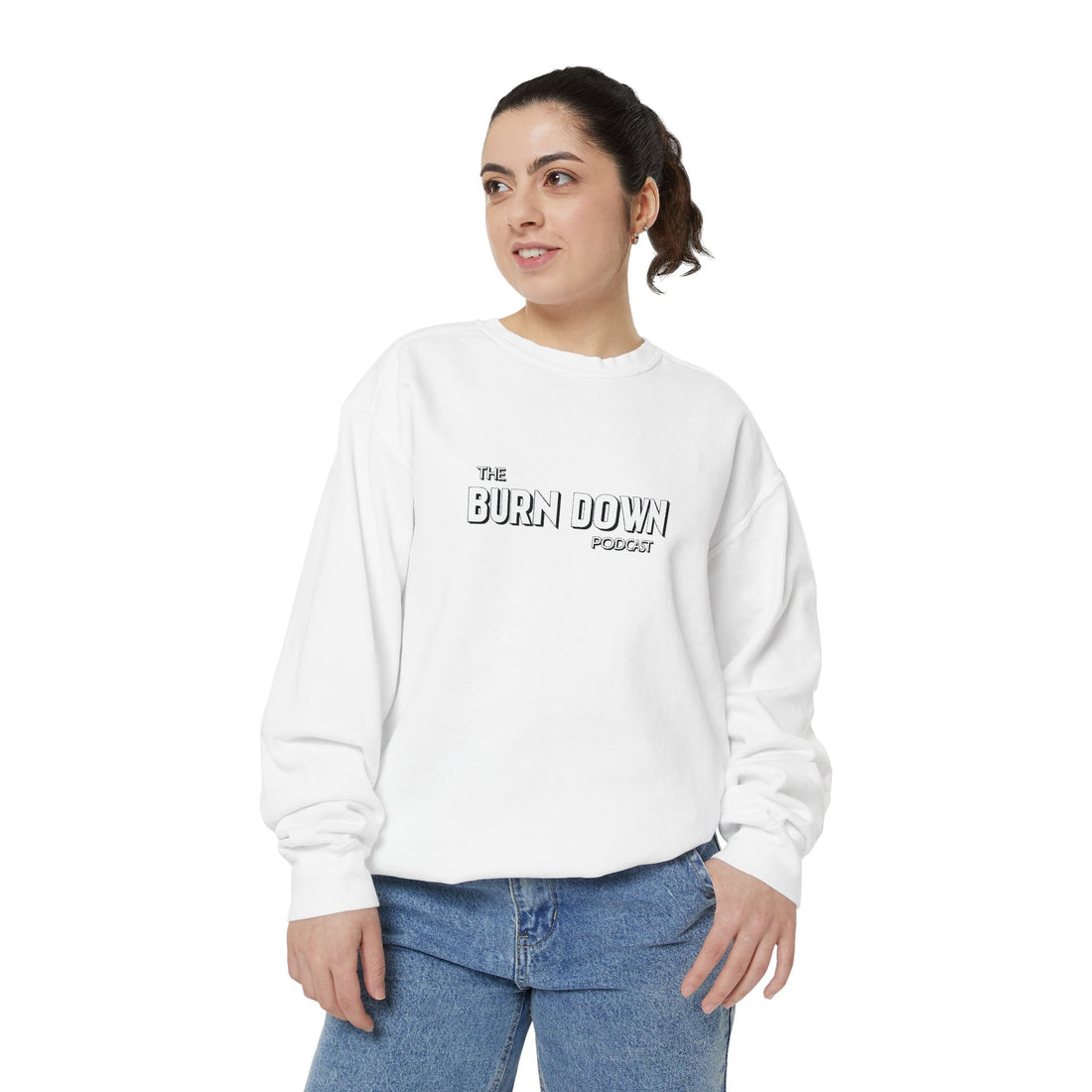 The Burn Down Podcast Crew Neck Sweatshirt