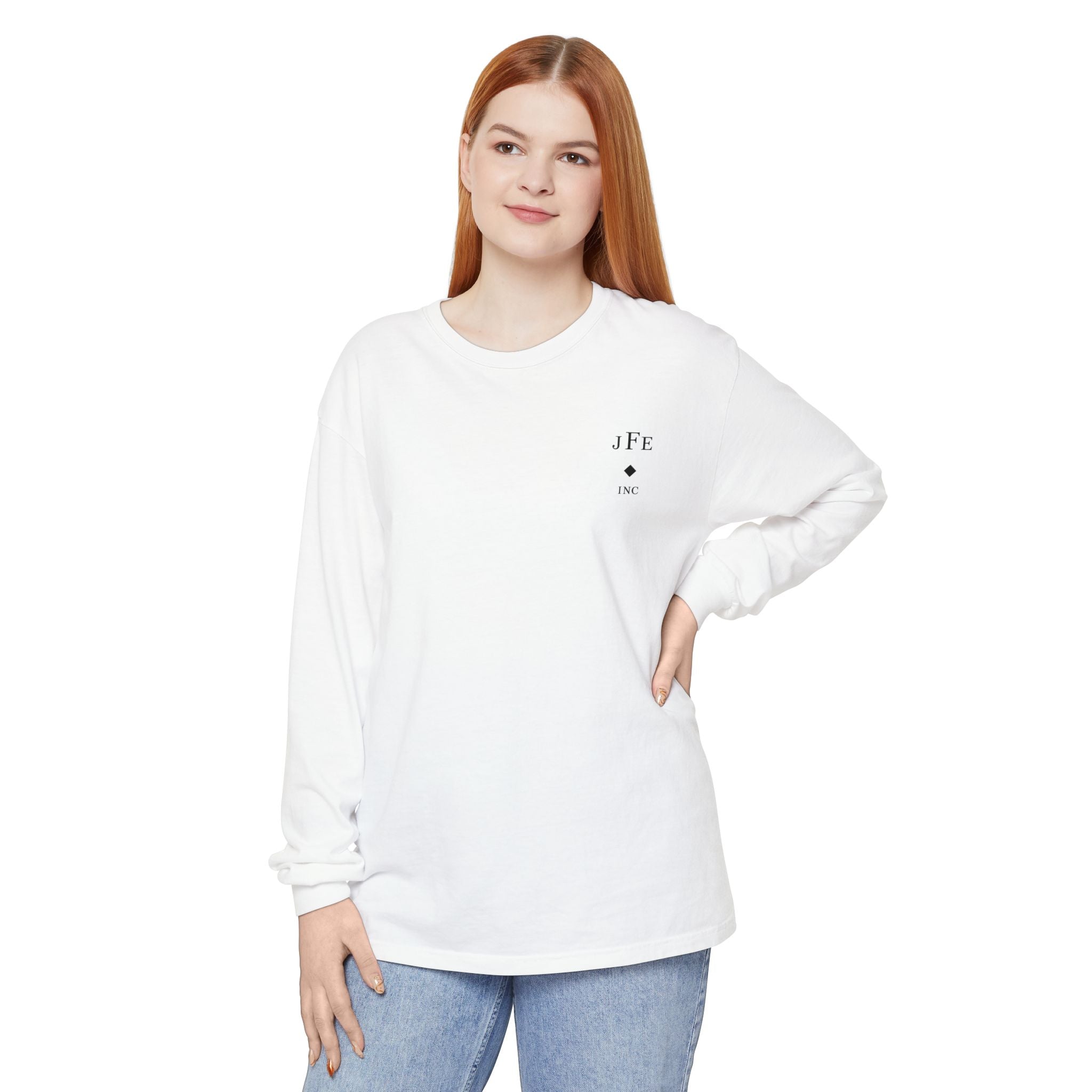 JEF Inc. Crew Neck Long Sleeve Tee