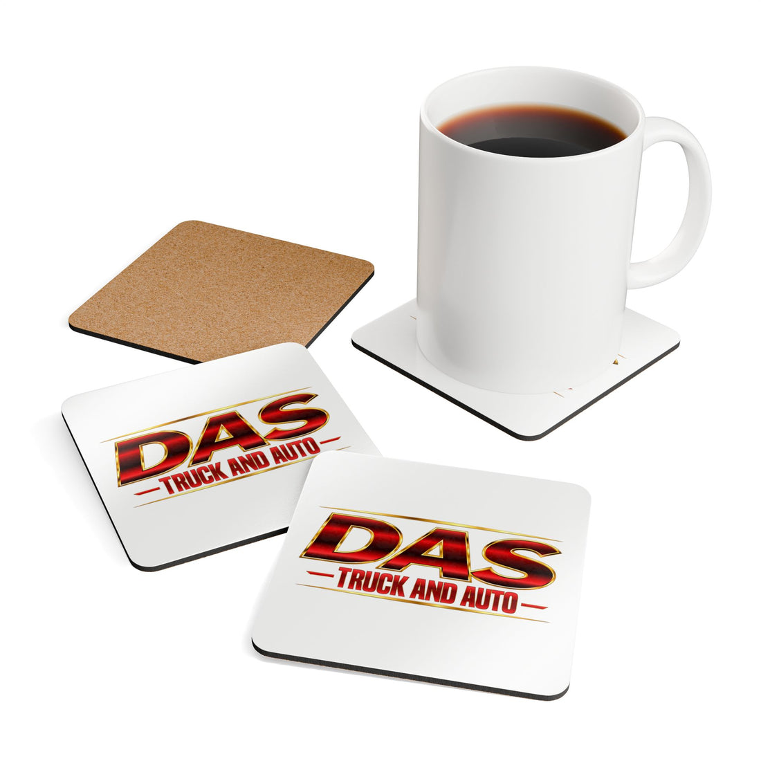 DAS Truck and Auto Coaster Set Of 4