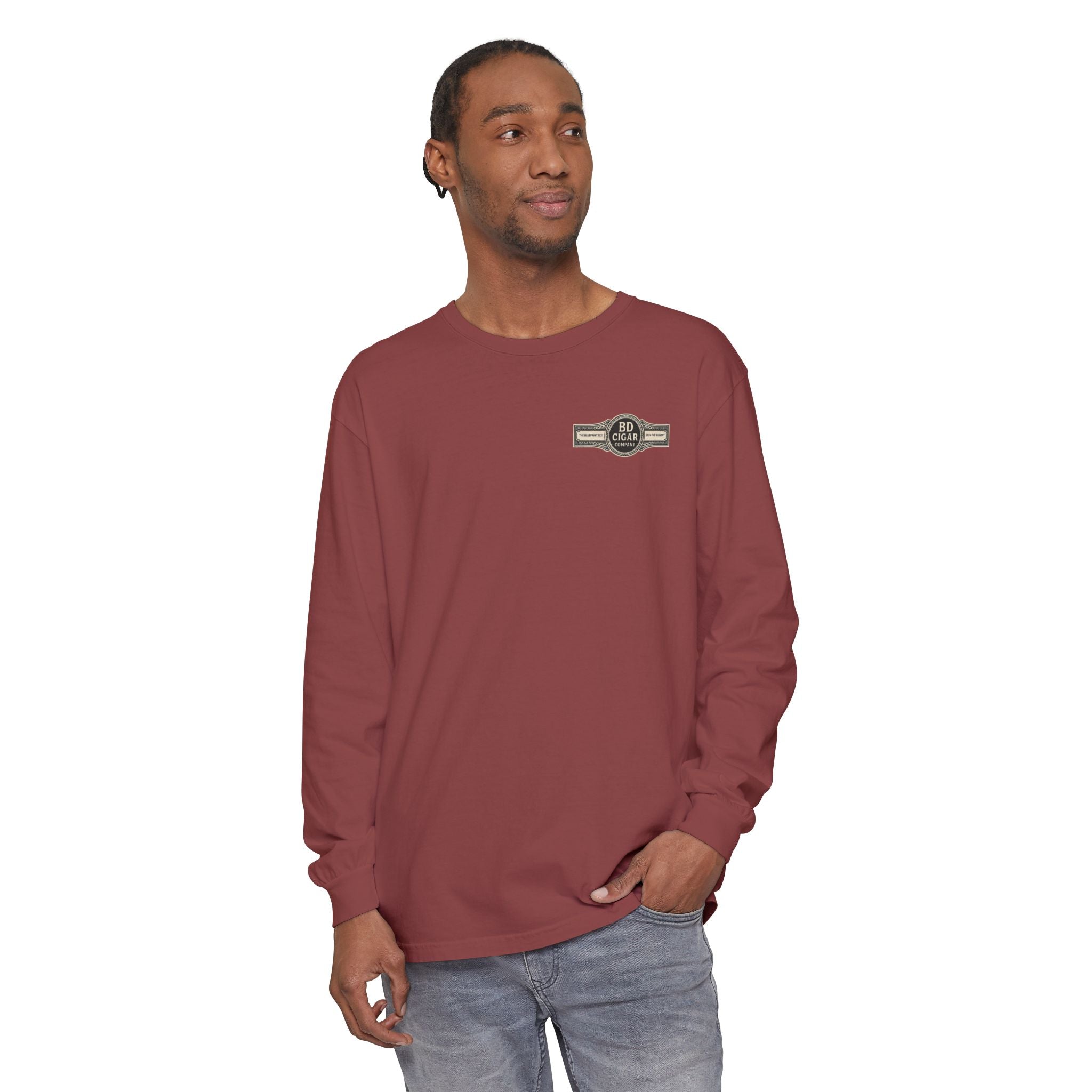 The Burn Down Podcast Long Sleeve Crew Neck Tee