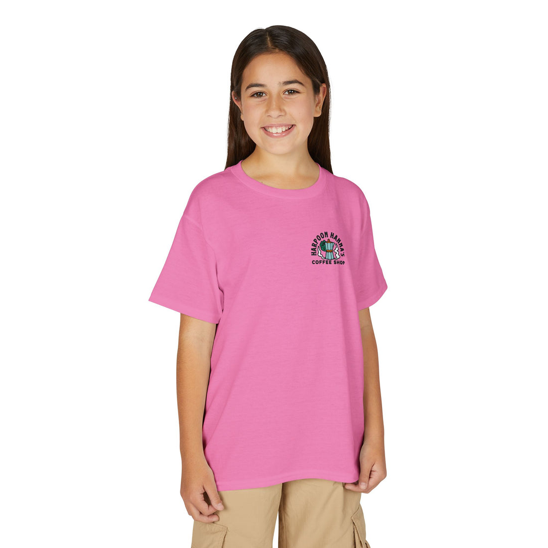 Harpoon Hanna's Retro Moka Pot Youth T-Shirt