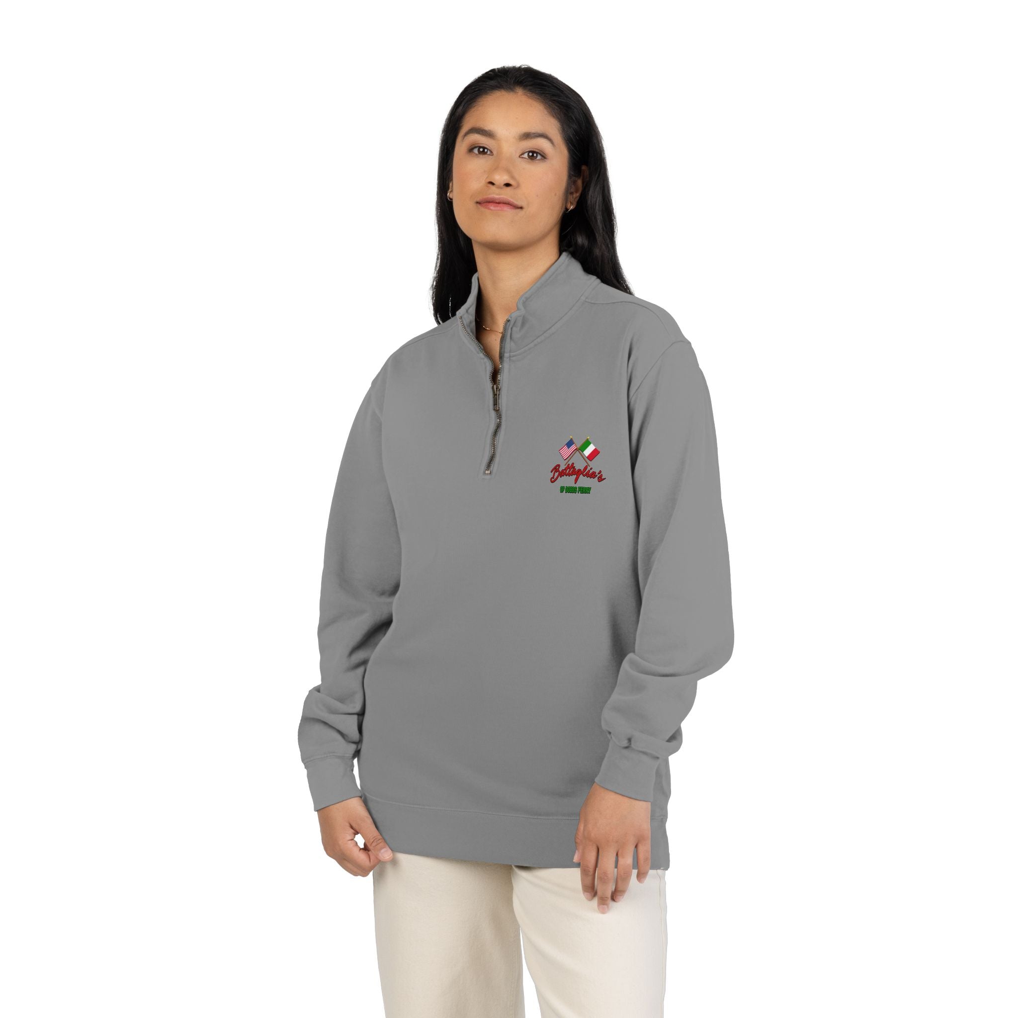 Battaglia's Deli Quarter-Zip Sweatshirt