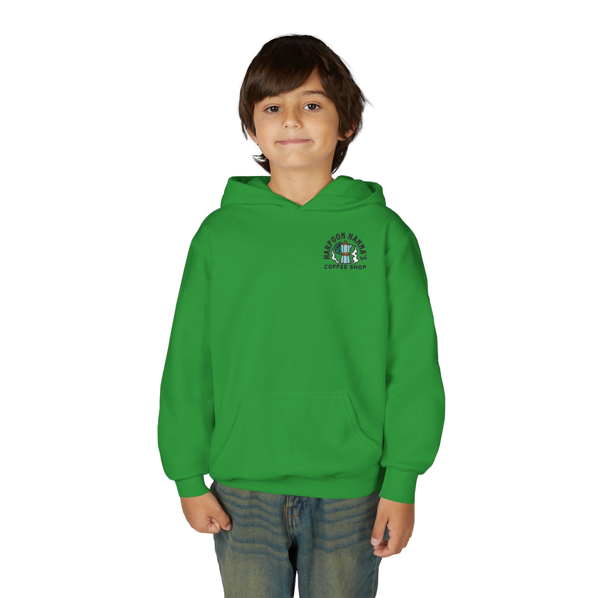 Harpoon Hanna's Retro Moka Pot Youth Hoodie